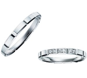 結婚指輪　LPP029　L'or
